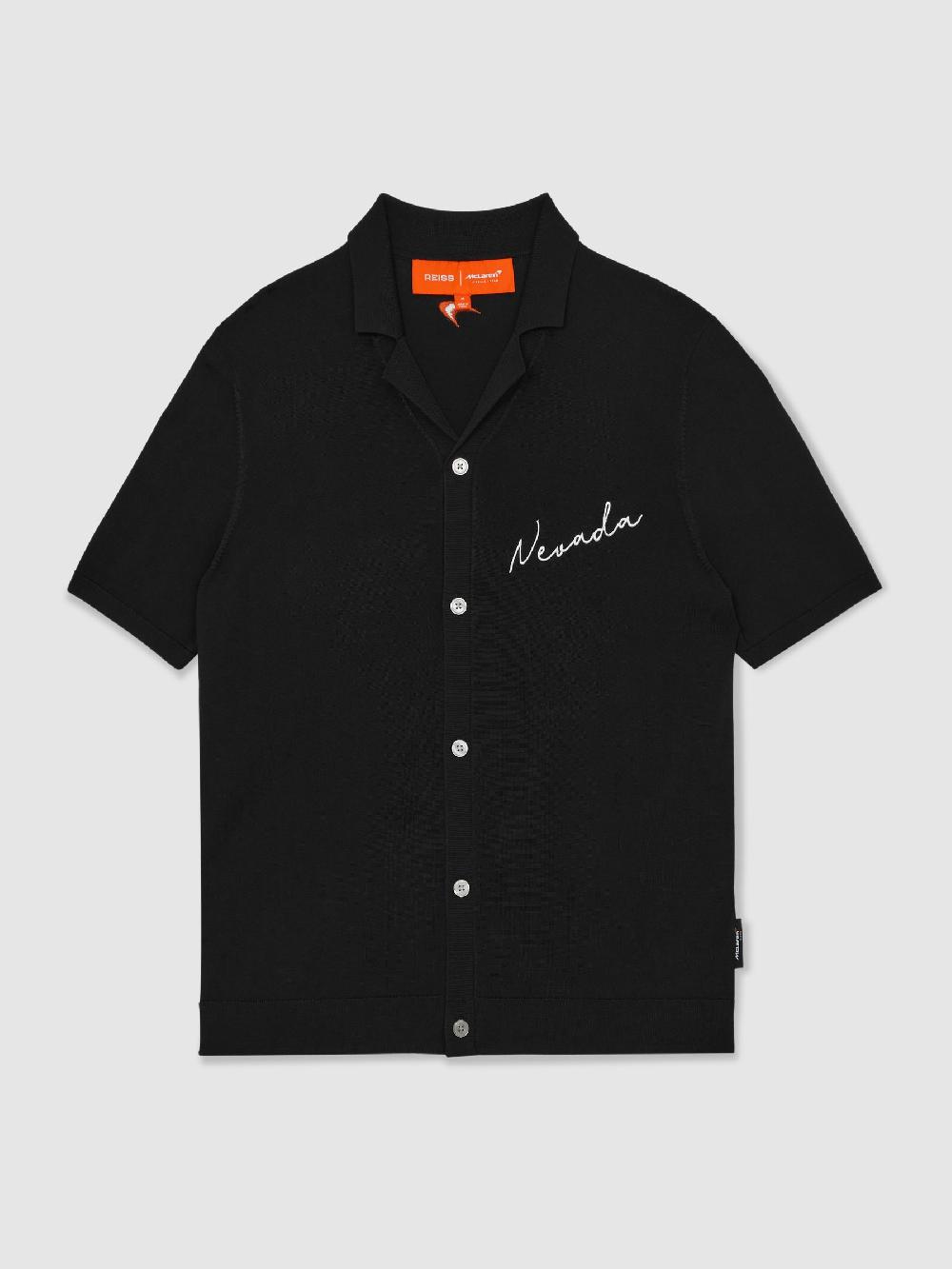 Reiss McLaren F1 Team Las Vegas Shirt Unisex Fit In Black