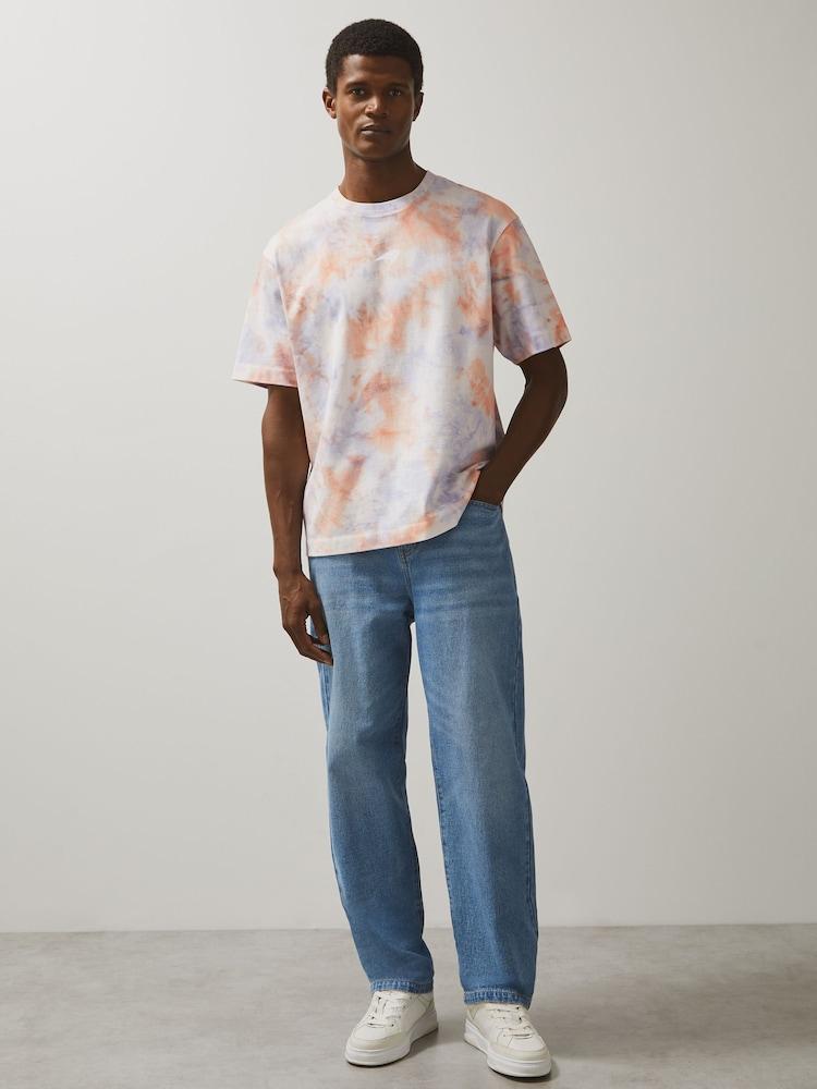 reiss McLaren F1 Team Miami GP T-Shirt Unisex Fit in Pink