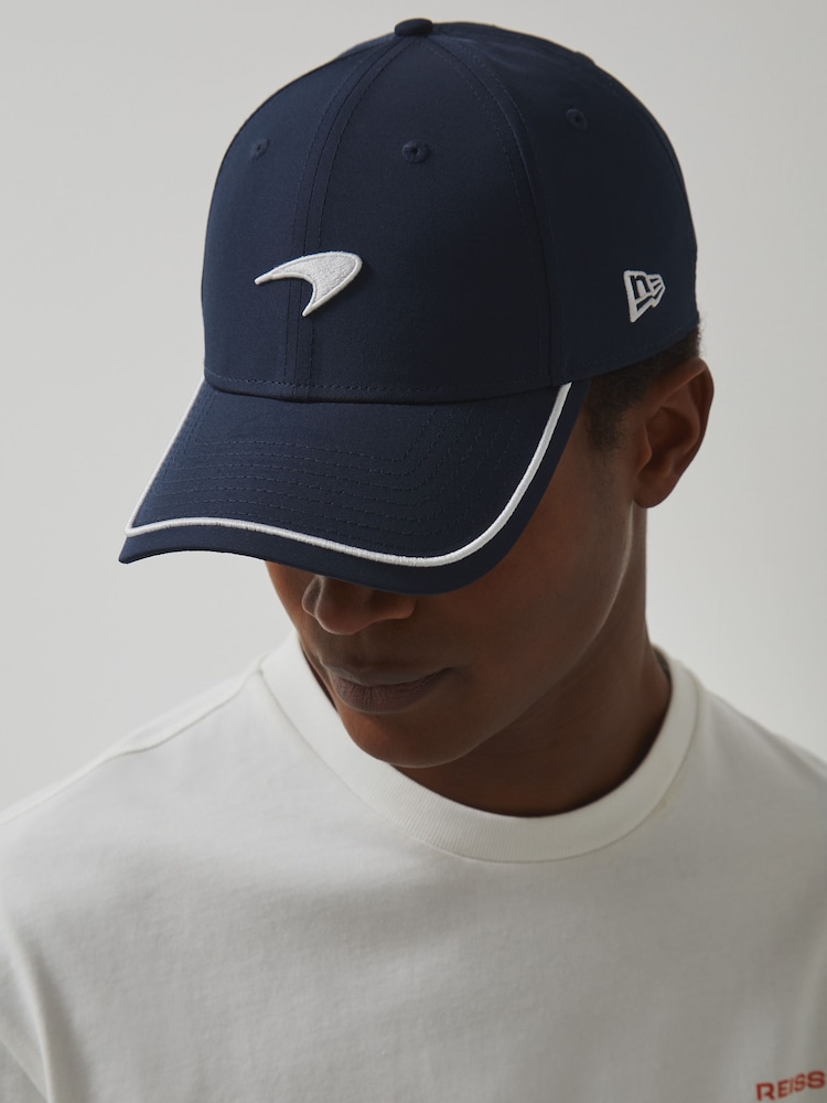reiss McLaren F1 Team Speedmark Logo Cap Unisex Fit in Navy