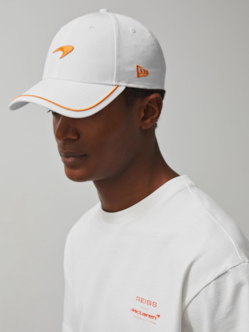 Reiss McLaren F1 Team Speedmark Logo Cap Unisex Fit In White