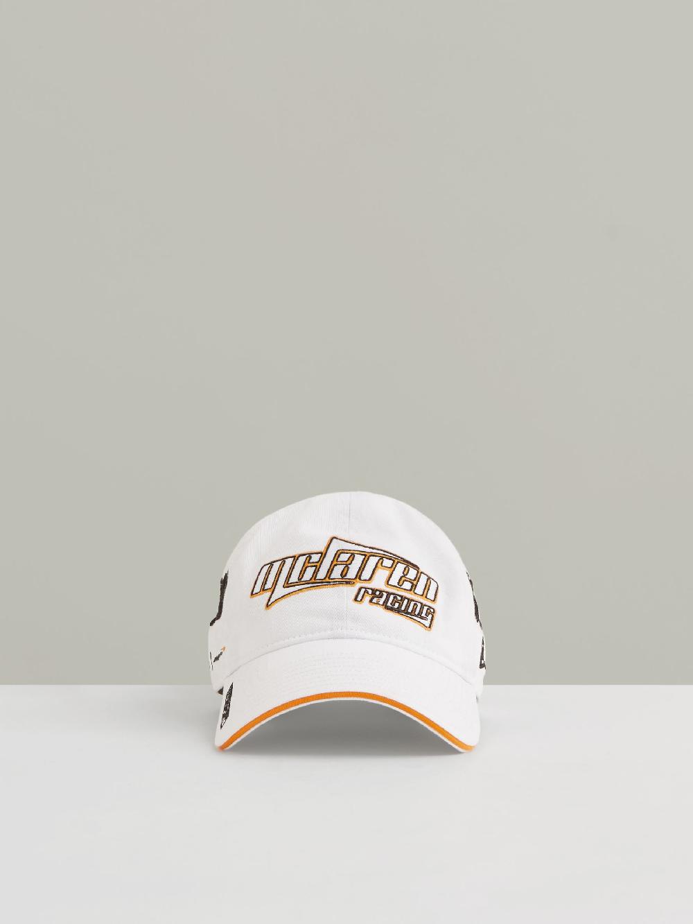 Reiss McLaren Racing Heritage Cap Unisex Fit In White