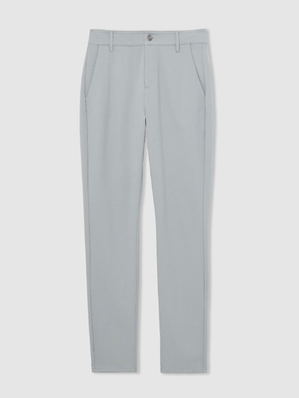 Reiss Paige Slim-Fit Stretch Trousers In Moon Shadow Blue