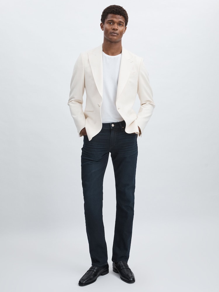 reiss Paige Slim Ranchwood Straight-Leg Jeans in Ranchwood