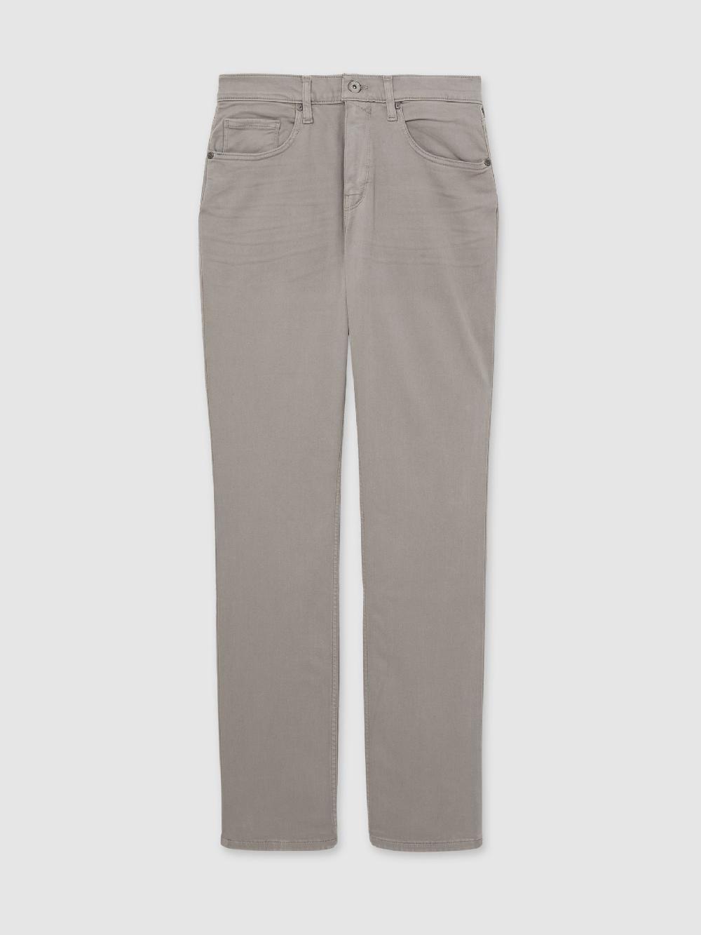 Reiss Paige Slim Straight-Leg Jeans In Silver Pearl
