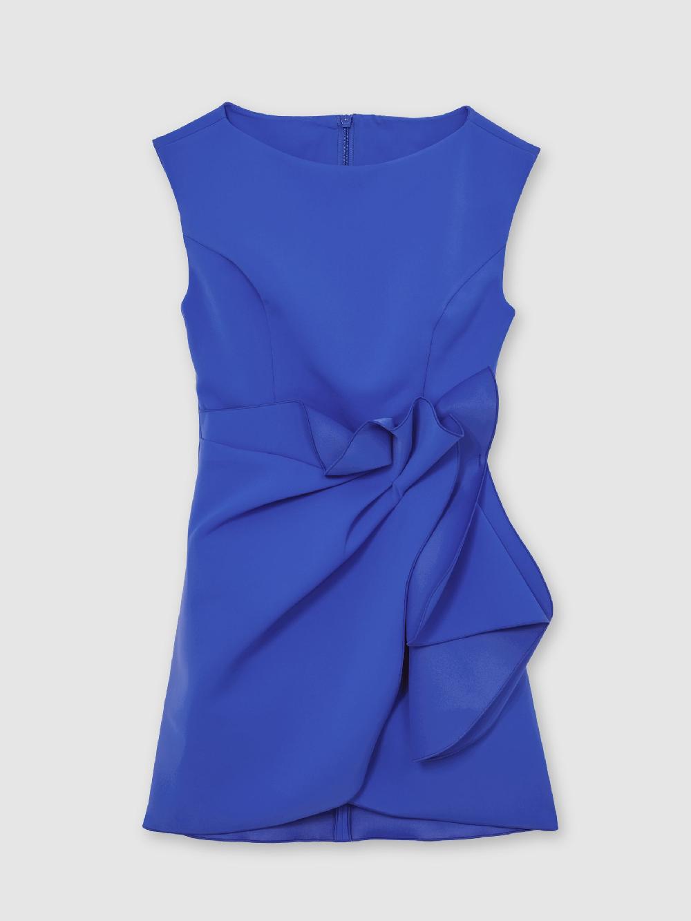 Reiss Acler Lamberton Mini Dress In Blue