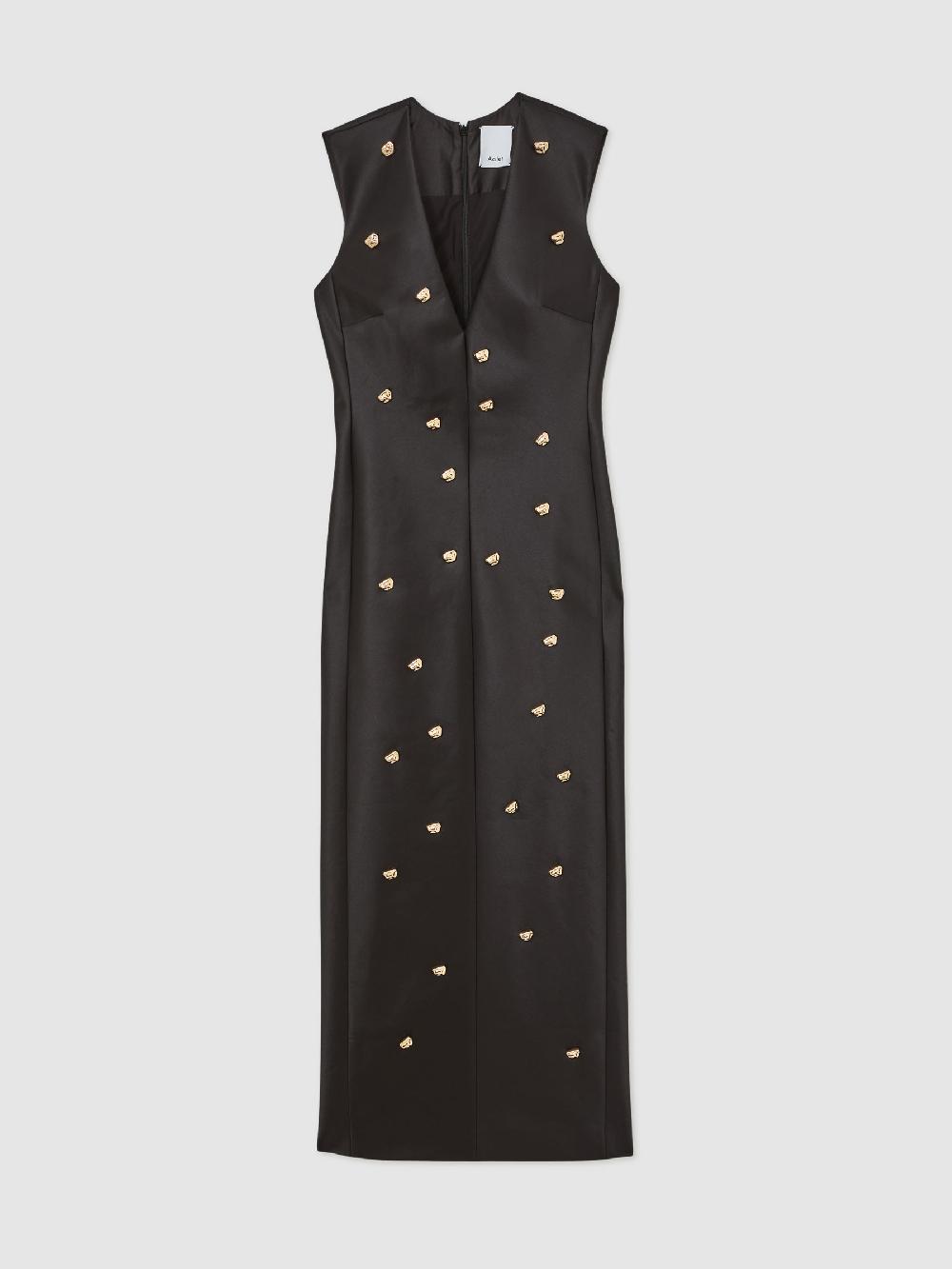 Reiss Acler Pattison Maxi Dress In Black