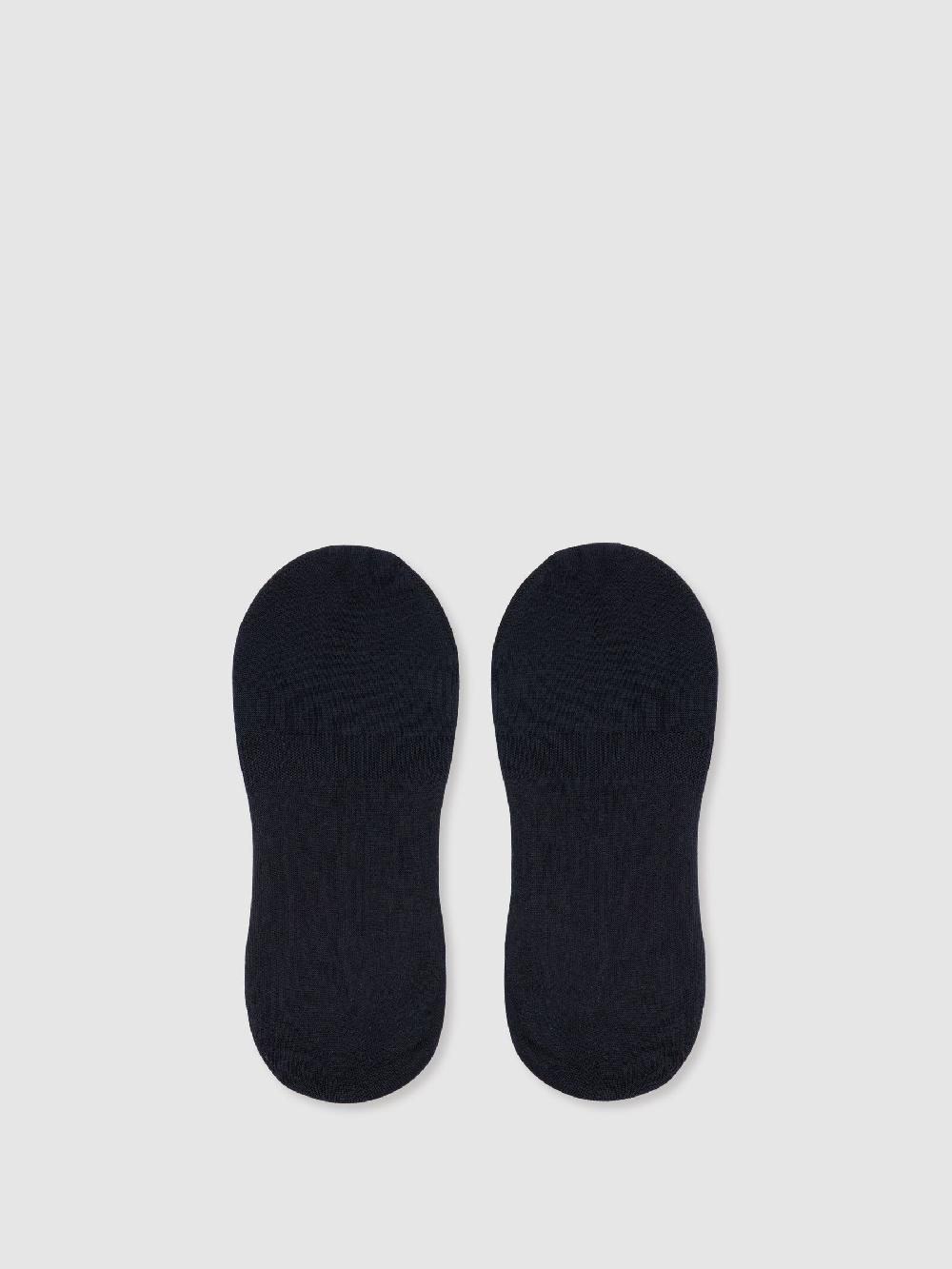 Reiss Cotton-Blend Loafer Socks In Navy