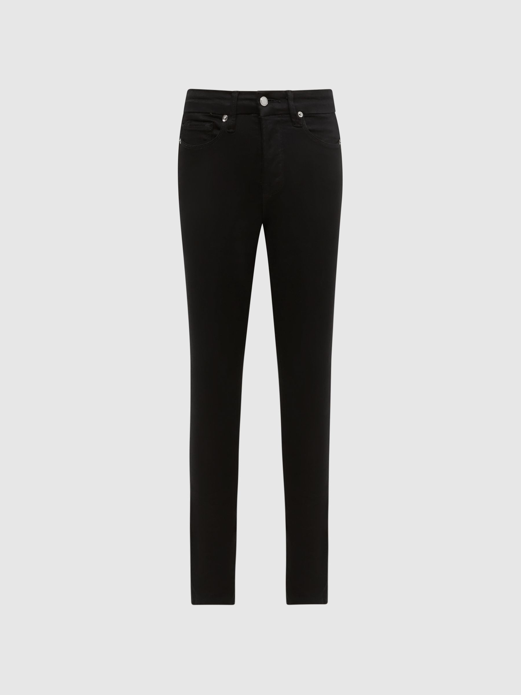 Reiss Good American The Good Legs Jeans In Black