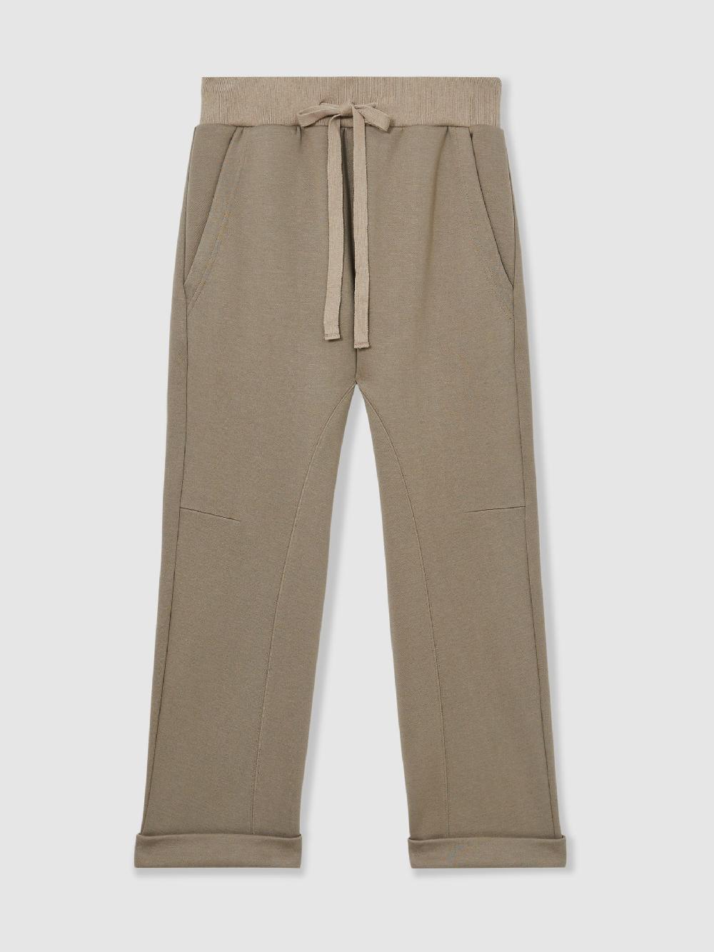 Reiss Reiss | Les 100 Ciels Jersey Joggers In Sage Green