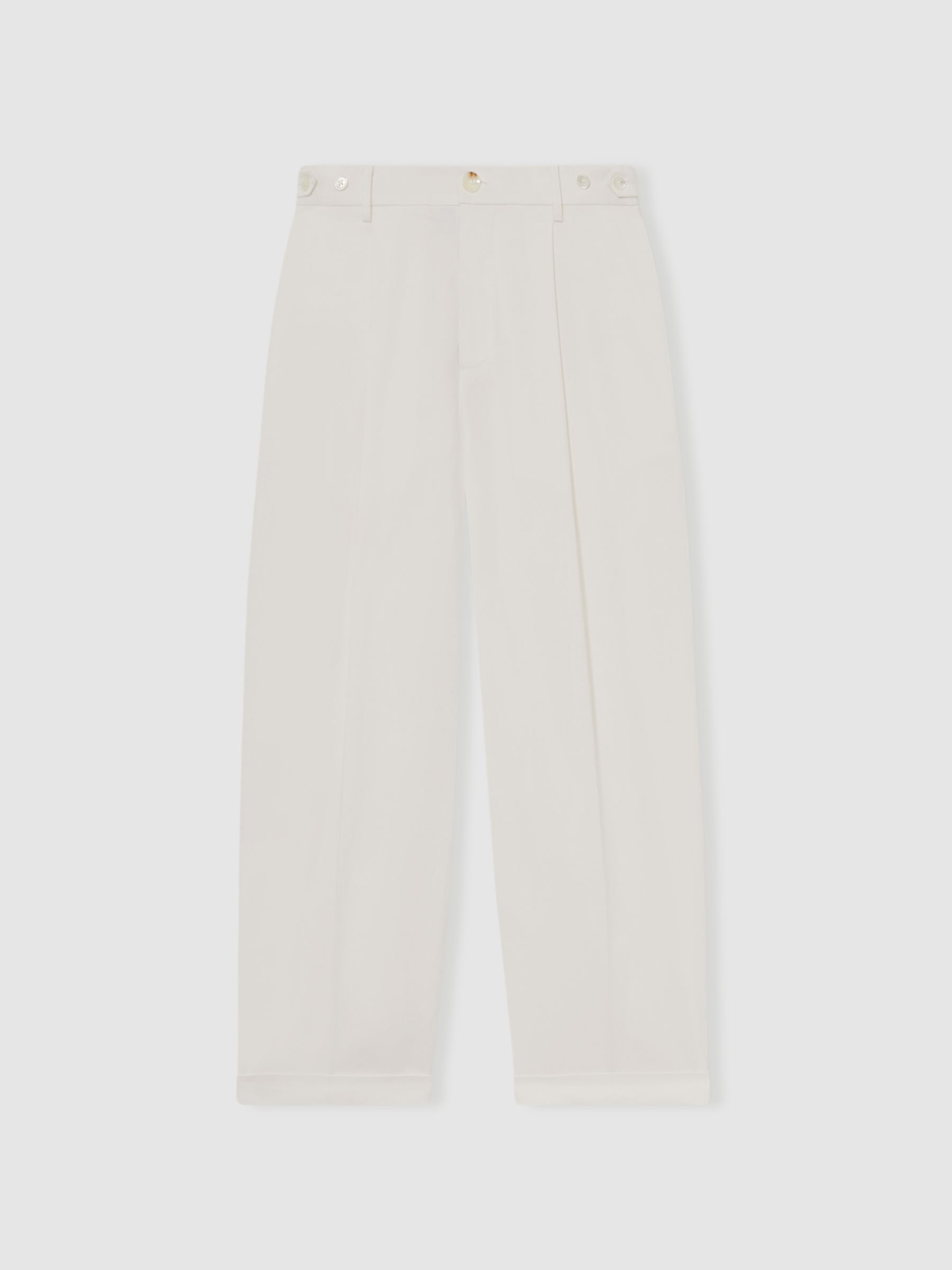 Reiss Reiss | Les 100 Ciels Wide Leg Trousers In White