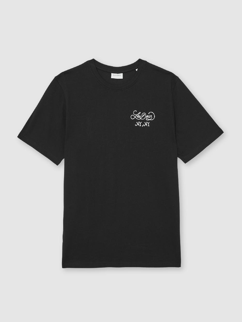 Reiss Les Deux Orchard T-Shirt In Black