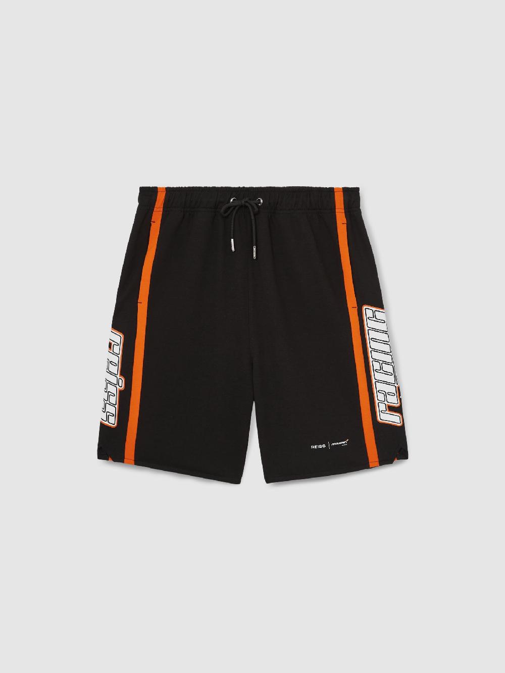Reiss McLaren F1 Team Drawstring Shorts In Black