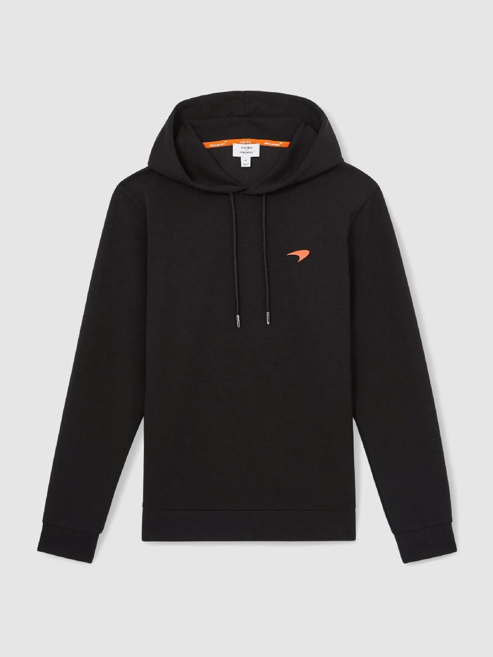 Reiss McLaren F1 Team Interlock Hoodie In Black