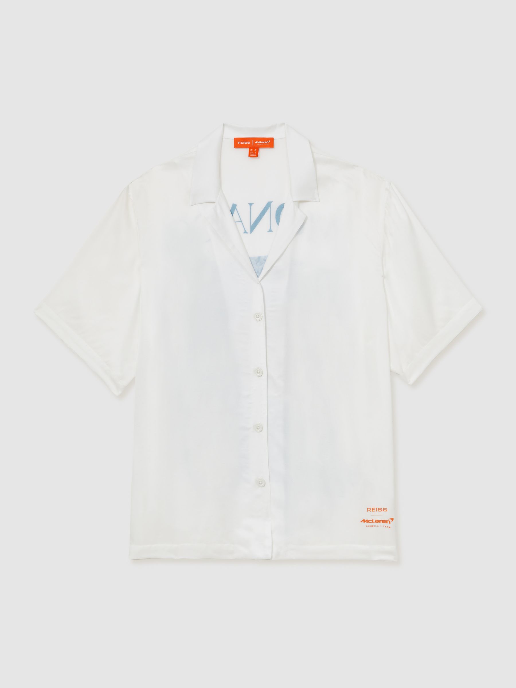 Reiss McLaren F1 Team Monaco GP Shirt In White