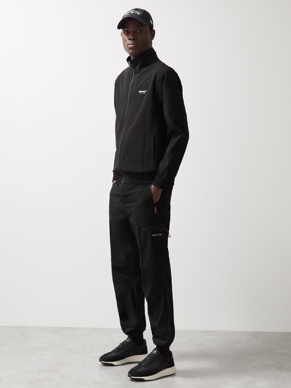 Reiss McLaren F1 Team Tech Cargo Trousers In Black