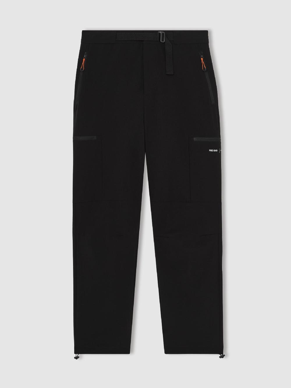 Reiss McLaren F1 Team Tech Cargo Trousers In Black