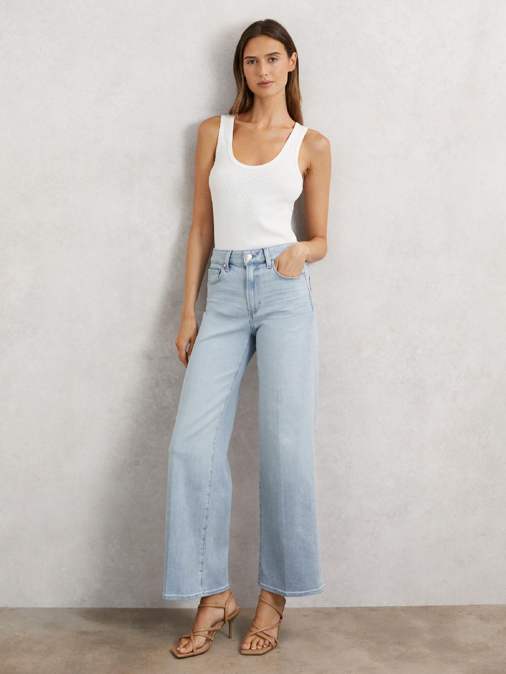 Reiss Paige Anessa Jeans In Suki Blue