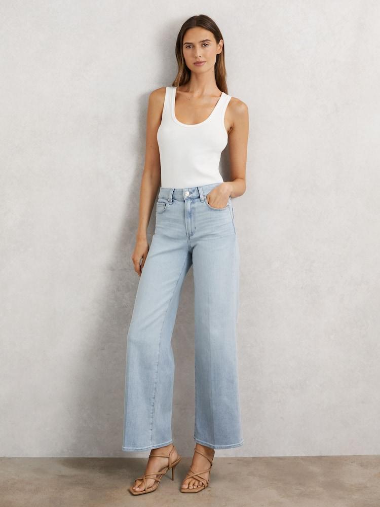 reiss Paige Anessa Jeans in Suki Blue