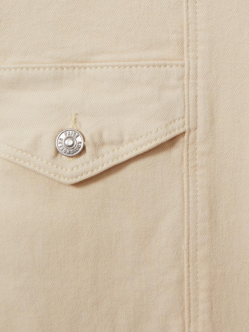 Reiss Paige Barrel Leg Jeans In Blonde Sand