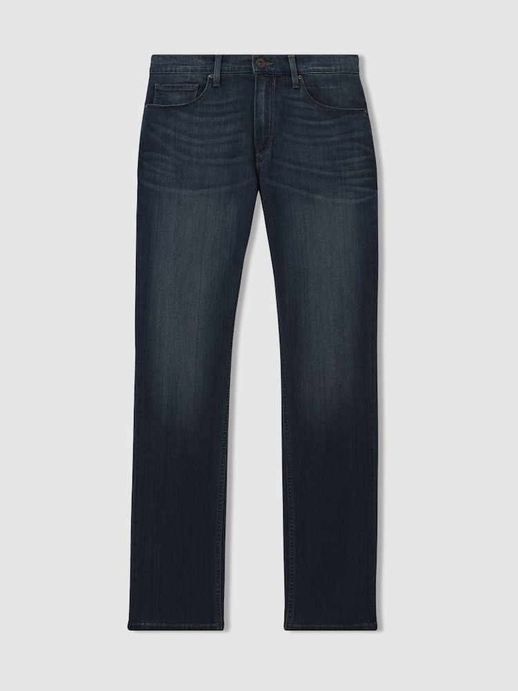reiss Paige Blue Straight Leg Jeans in Blue