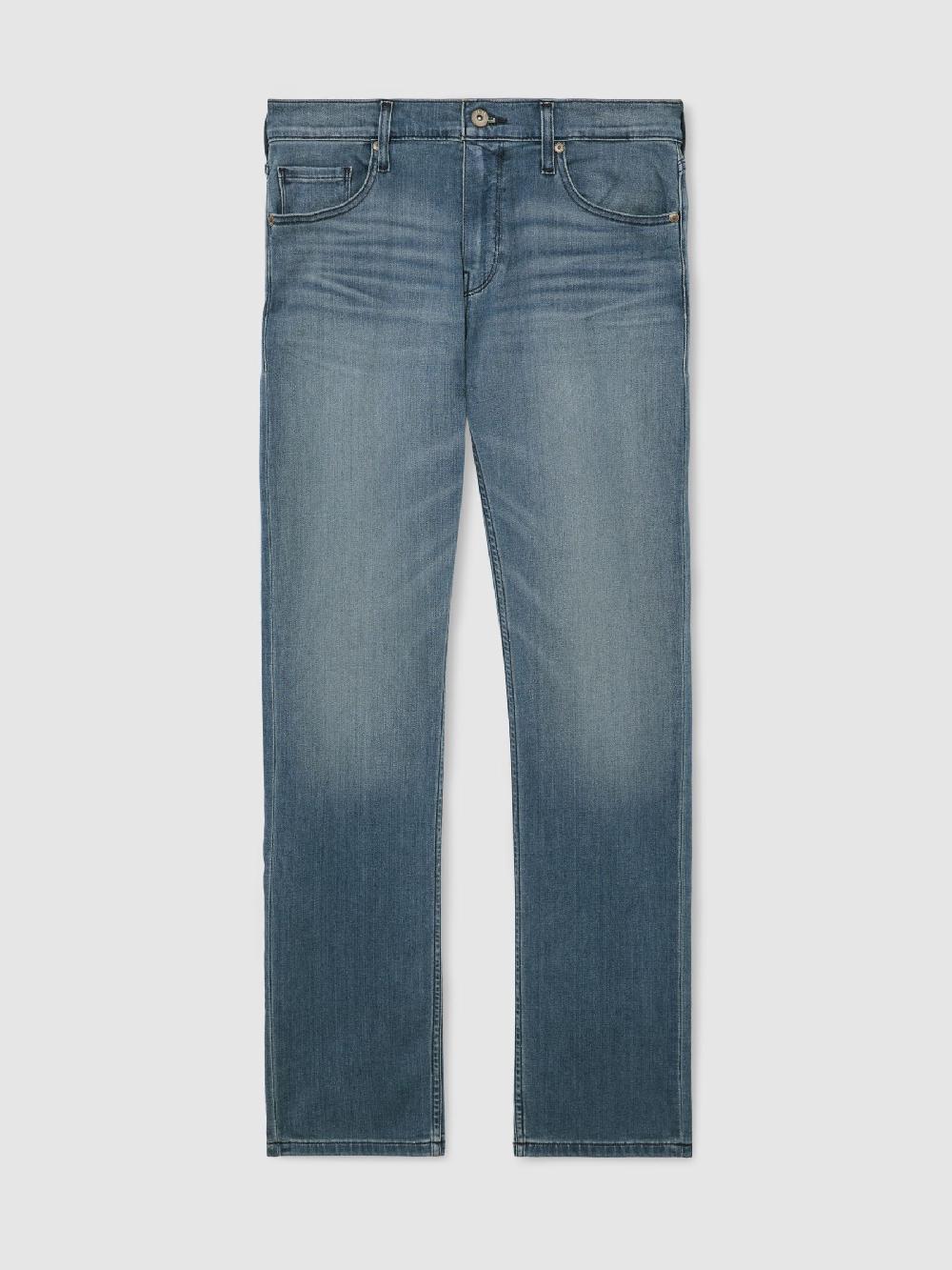 Reiss Paige Federal Jeans In Mid Blue