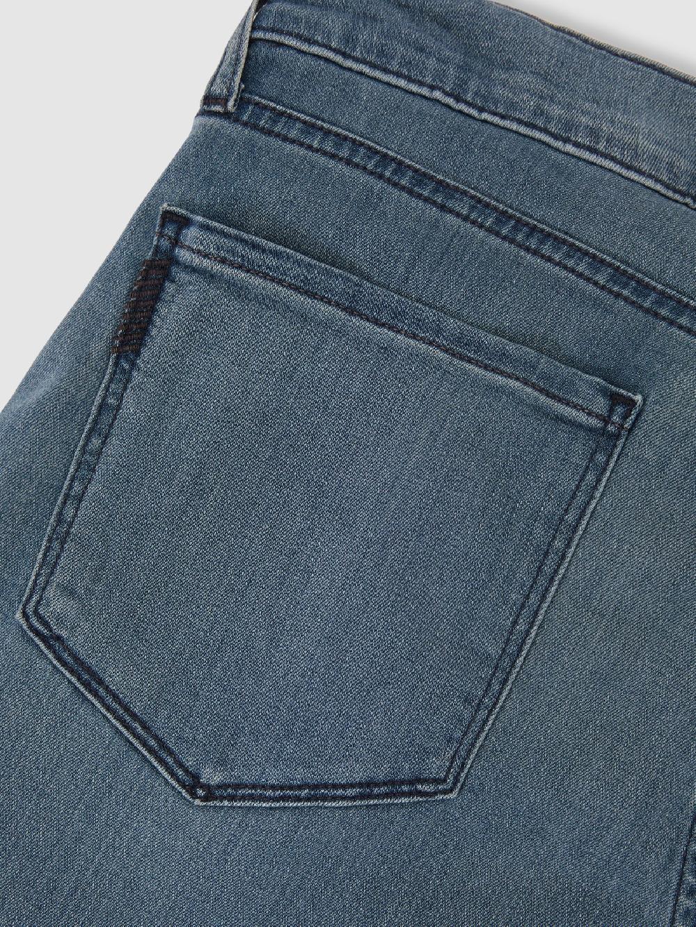 Reiss Paige Federal Jeans In Mid Blue