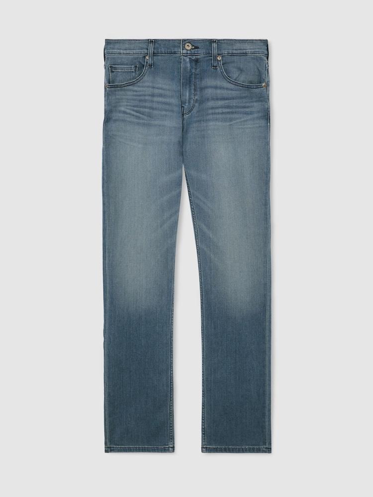 reiss Paige Federal Jeans in Mid Blue