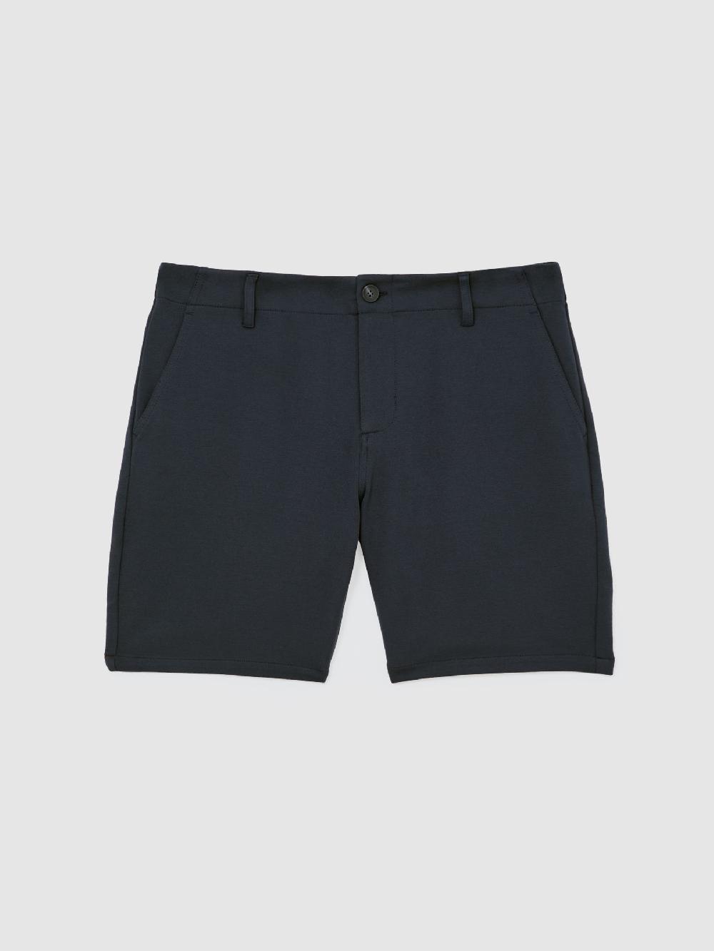Reiss Paige Slim-Fit Stretch Shorts In Navy