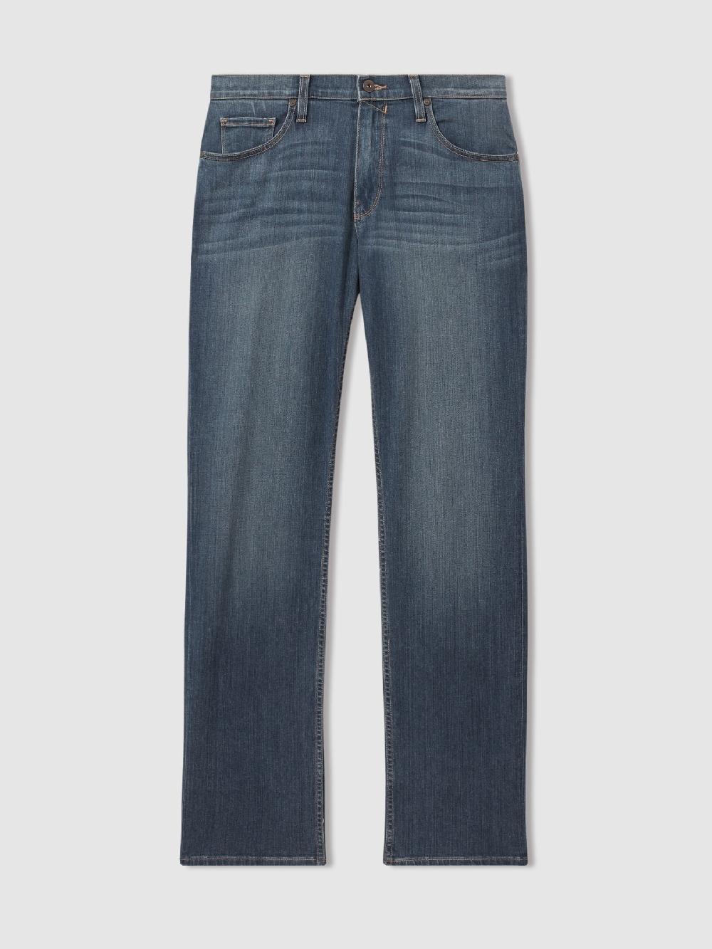 Reiss Paige Straight Leg Jeans In Birch Blue