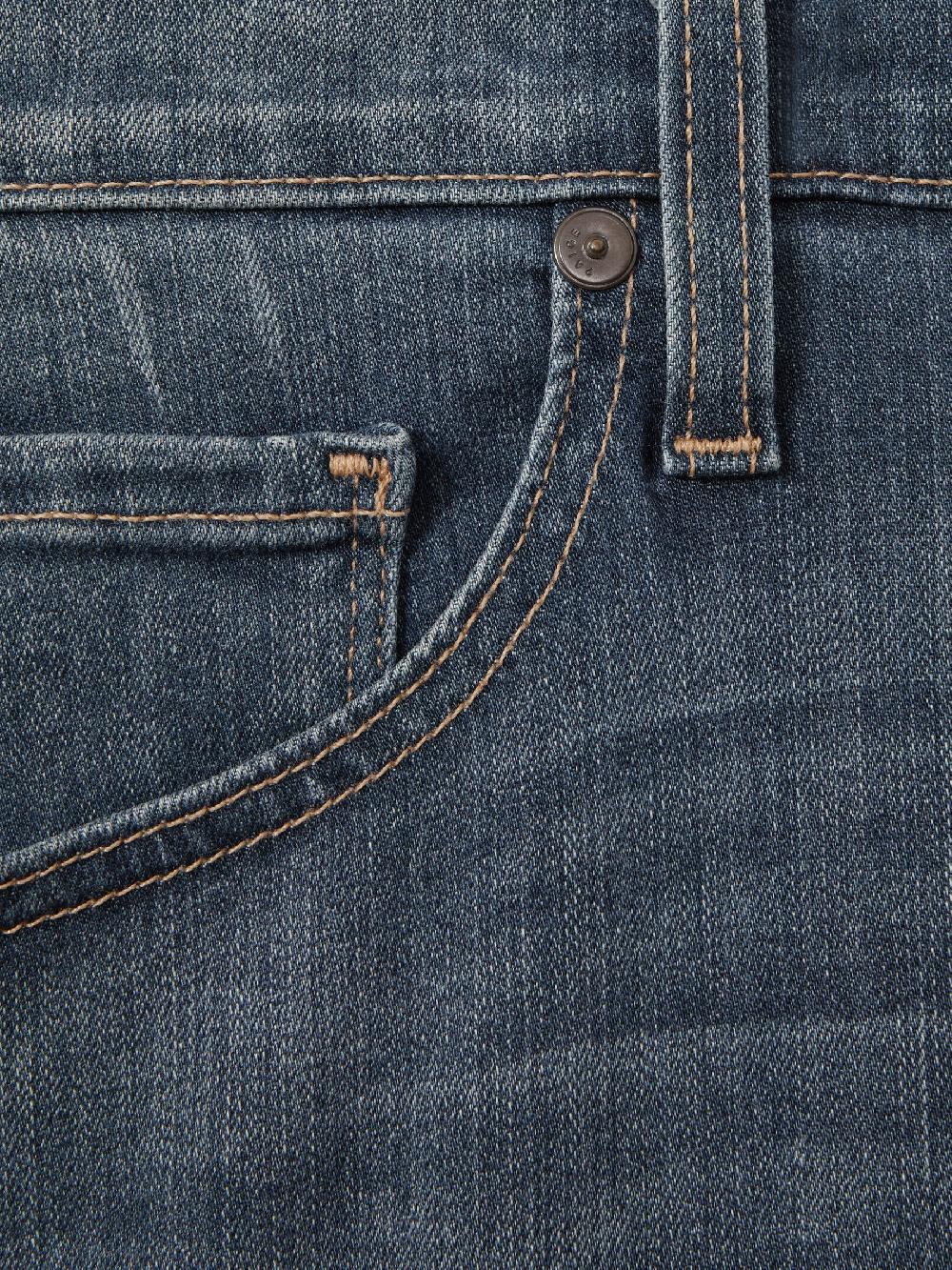 Reiss Paige Straight Leg Jeans In Birch Blue
