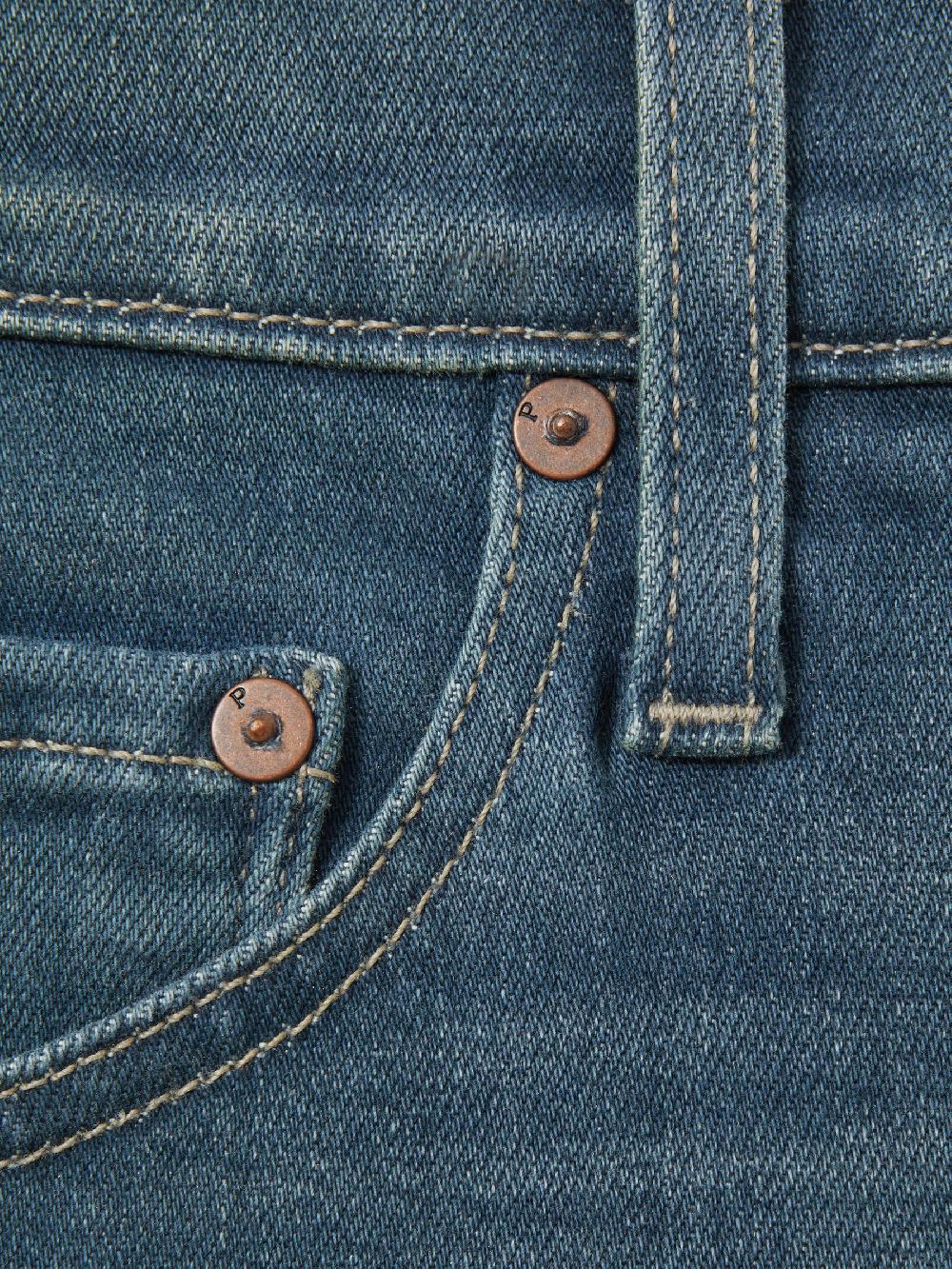 Reiss Paige Straight Leg Jeans In Foltz Blue