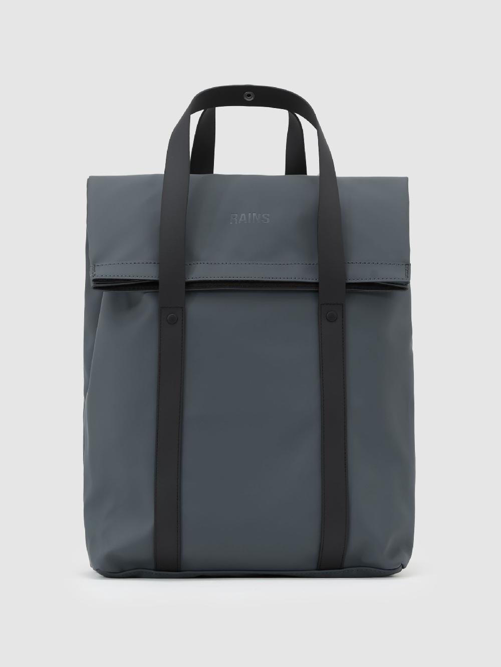 Reiss Rains 2-Way Tote Backpack In Lagoon