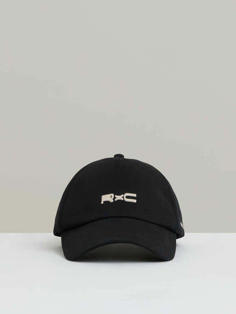 reiss Reiss | Ché Logo-Embroidered Cap in Black