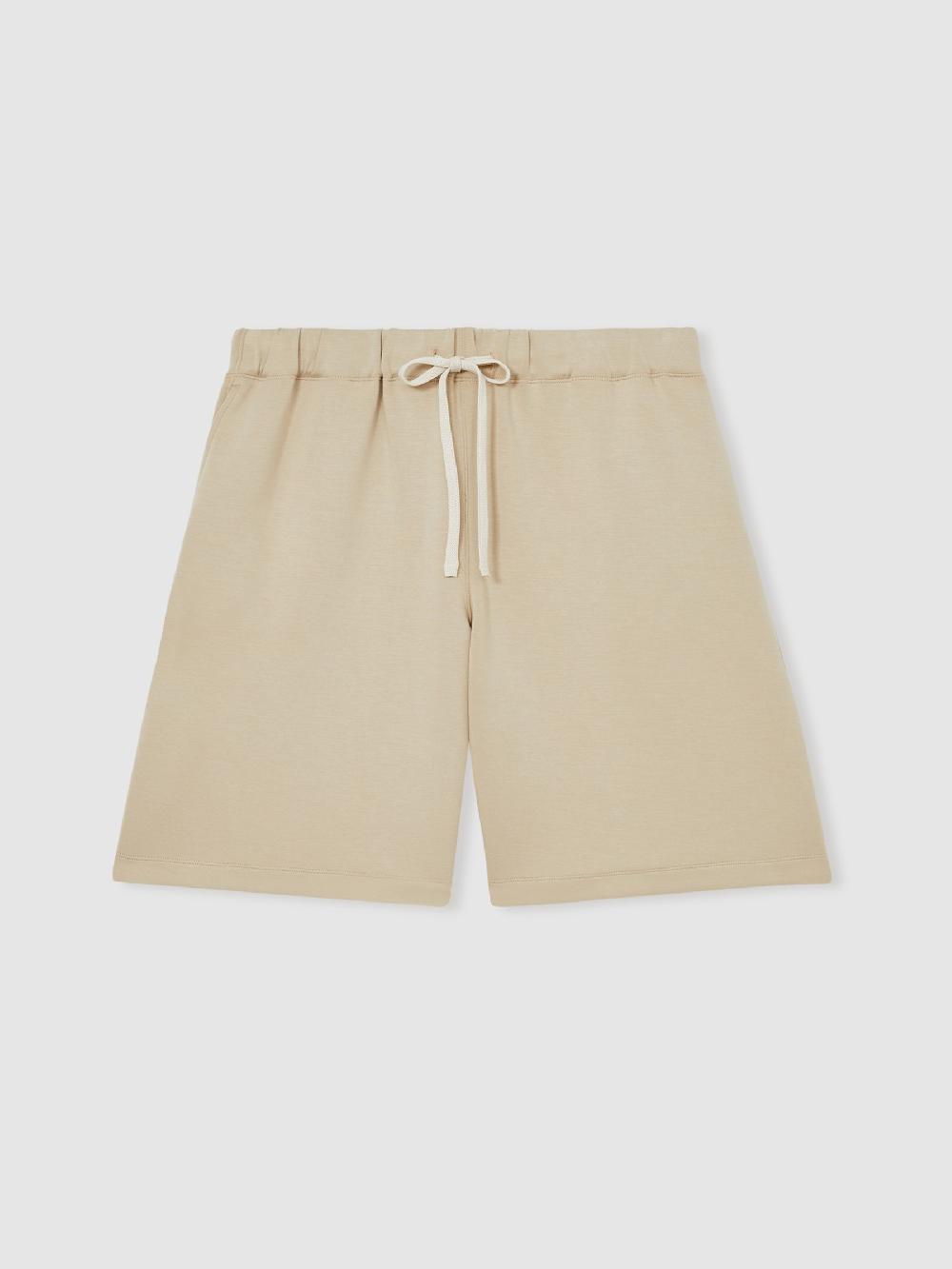 Reiss Reiss | Les 100 Ciels Jersey Shorts In Sage