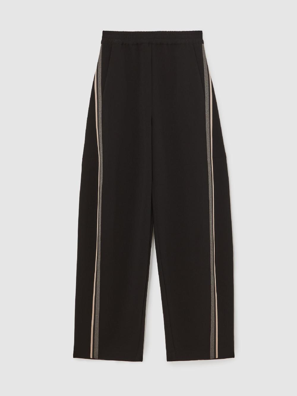 Reiss Reiss | Royal Ballet Stripe Trousers In Black