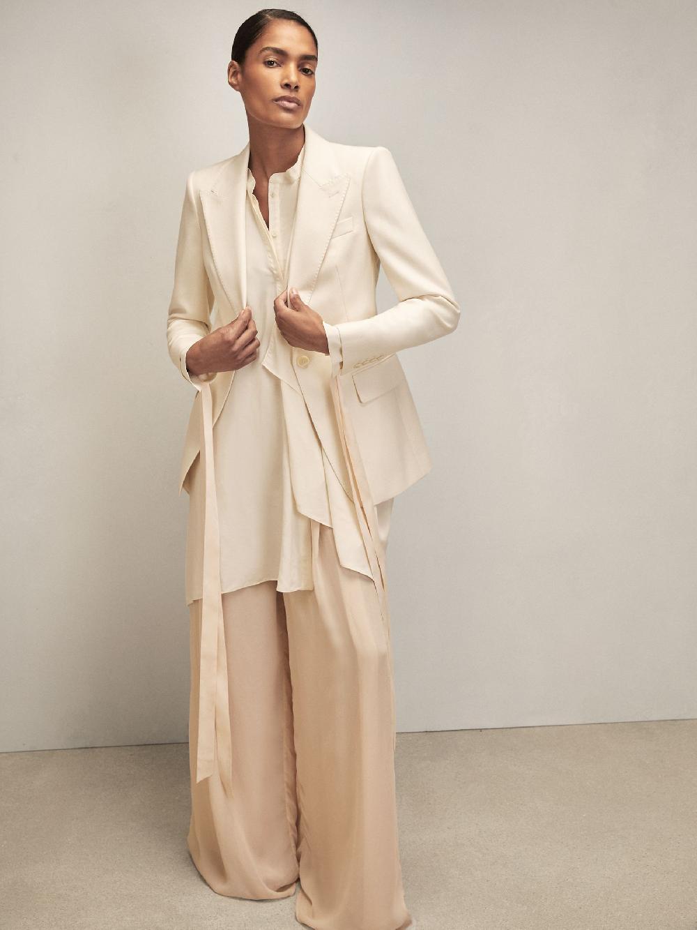 Reiss Reiss | Royal Ballet Tuxedo Blazer In White