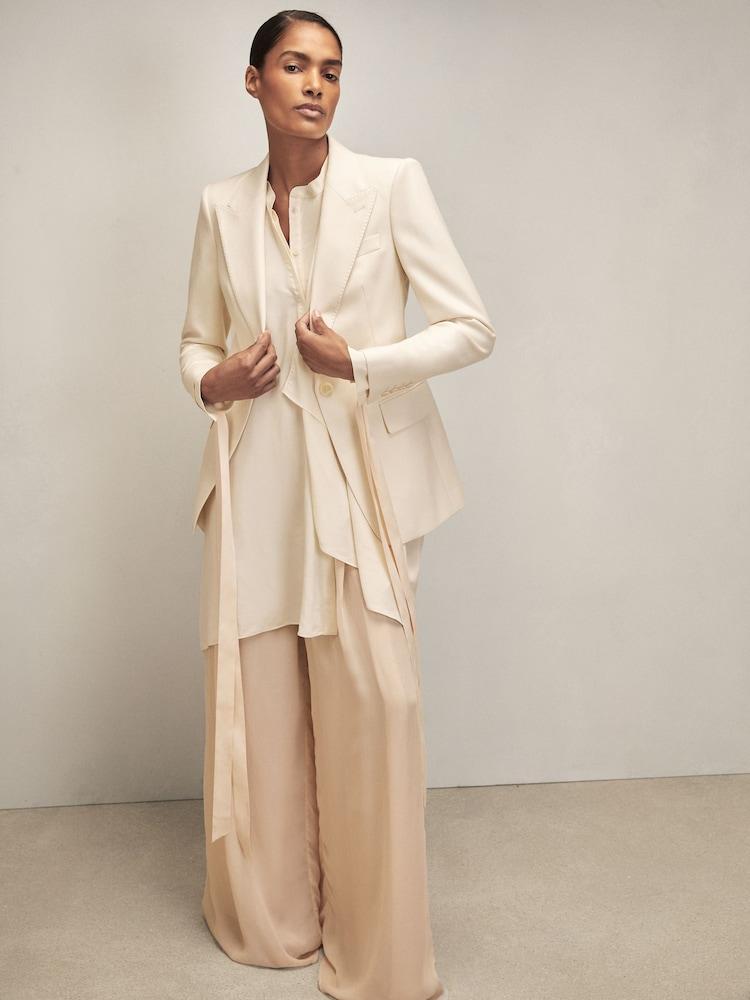 reiss Reiss | Royal Ballet Tuxedo Blazer in White