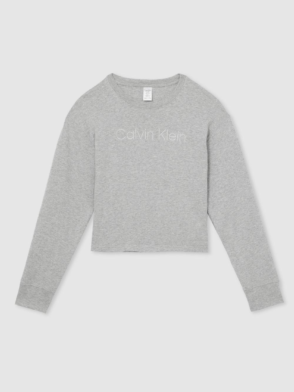 Reiss Relaxed Logo Sweatshirt In Heather Grey