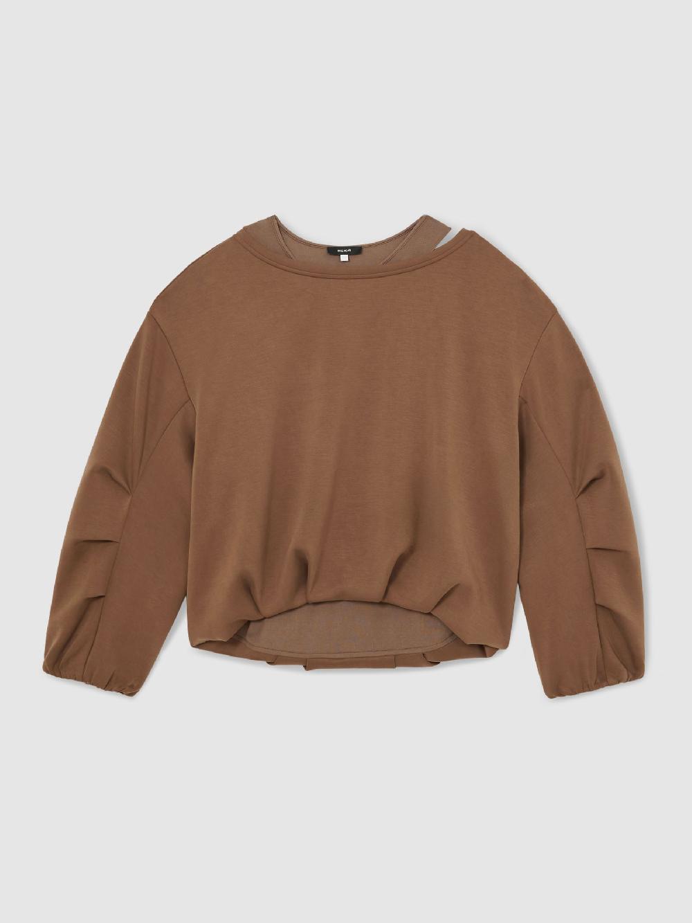 Reiss Reiss | Royal Ballet Balloon Sweatshirt In Taupe Brown