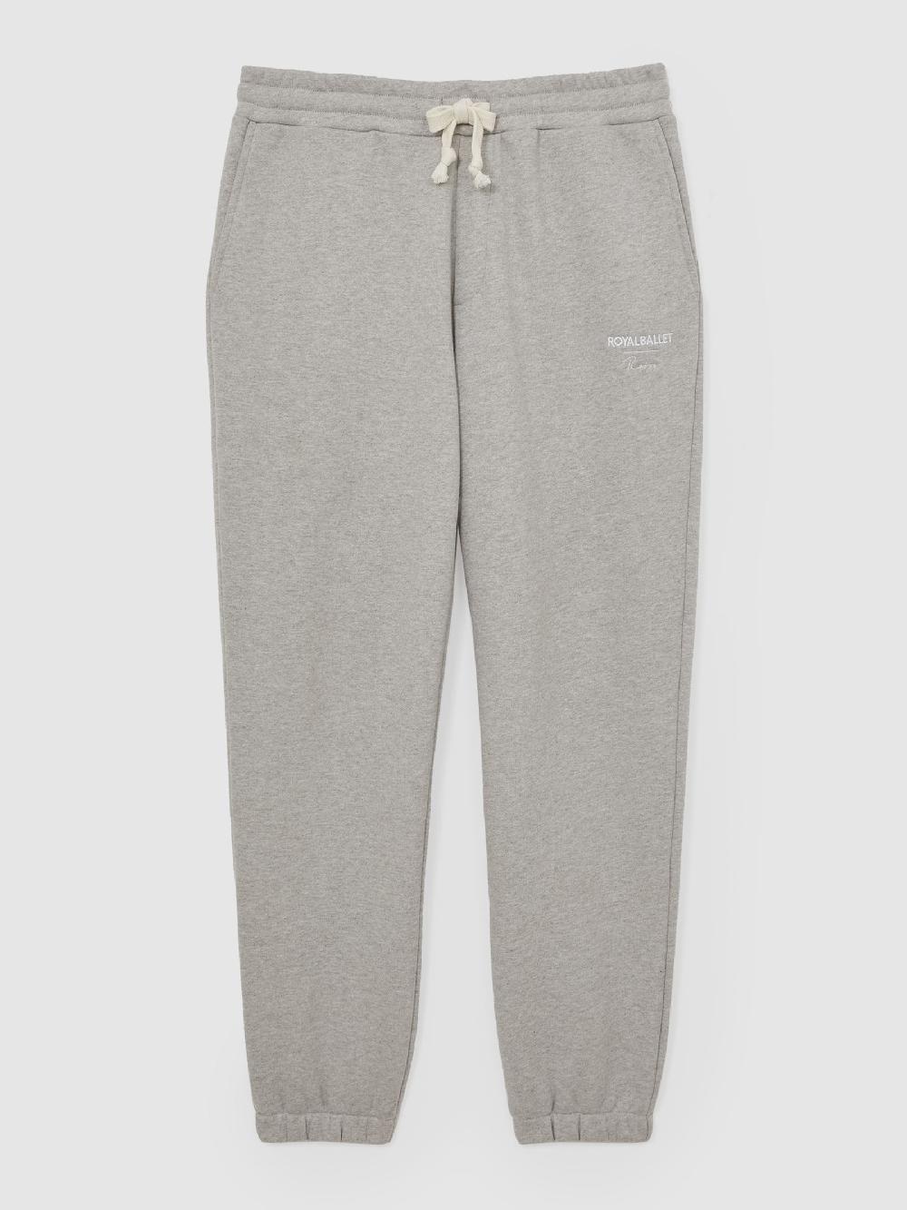 Reiss Reiss | Royal Ballet Cuffed Joggers In Grey Melange