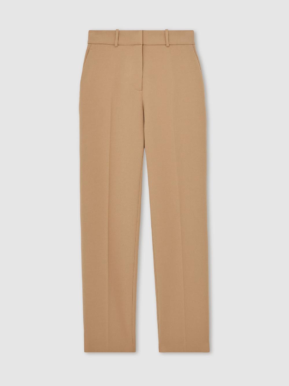 Reiss Slim-Fit Suit Trousers In Camel