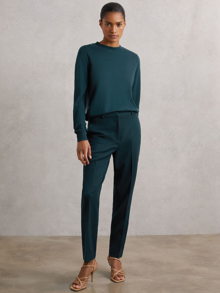reiss Slim-Fit Suit Trousers in Teal