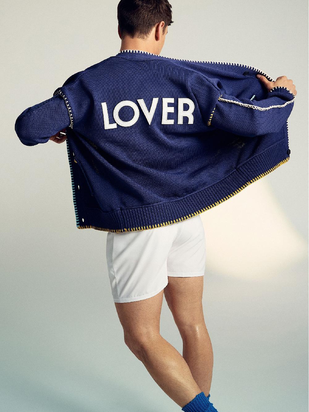 Reiss Reiss | Tom Daley Lover Knit Cardigan In Navy Blue