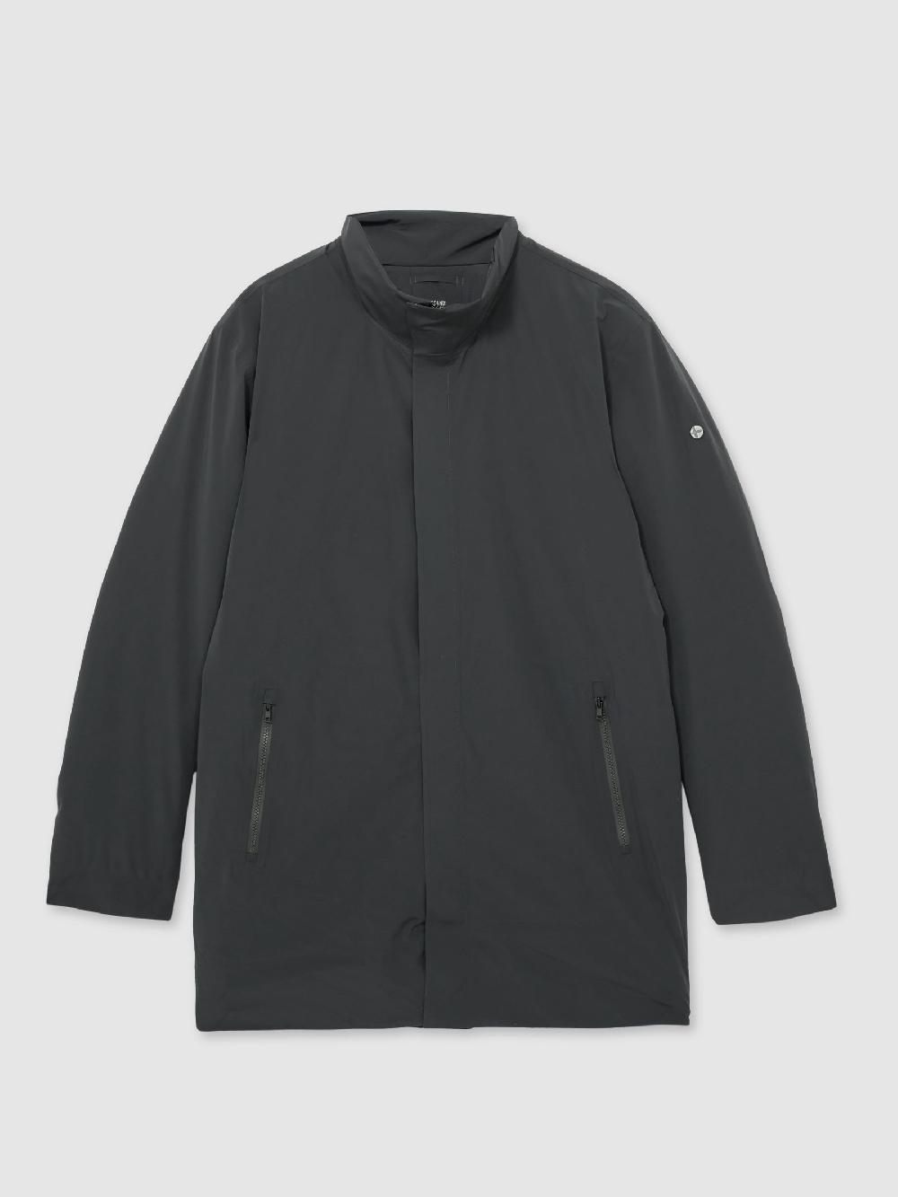 Reiss Scandinavian Edition Padded Wool Parka In Dark Olive