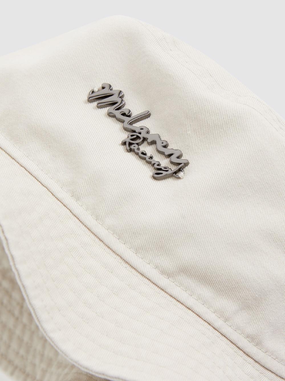 Reiss Unisex Fit McLaren Racing Cotton Bucket Hat In Stone
