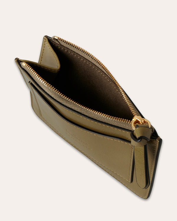 Rejina Pyo Mulberry X Rejina Pyo Zipped Coin Pouch Autumn Leaves