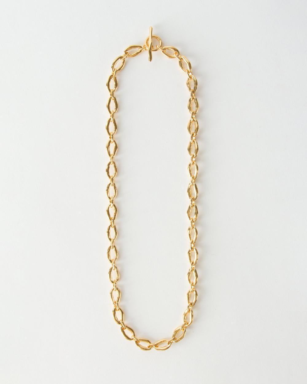 rejina pyo Munch x Rejina Pyo Molten Chain Necklace Gold Plated