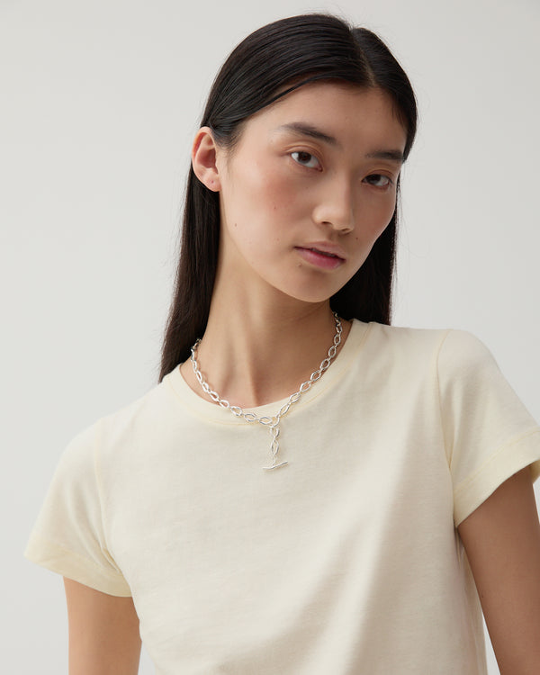 Rejina Pyo Munch X Rejina Pyo Molten Chain Necklace Silver Plated