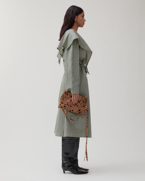 Rejina Pyo Alana Trenchcoat Taffeta Grey