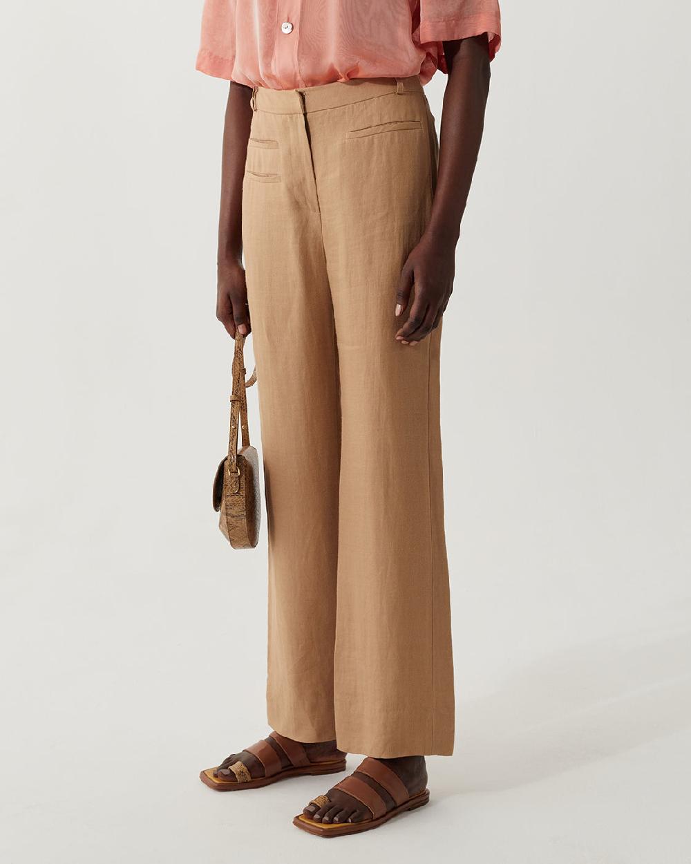 rejina pyo Aletta Trousers Linen Beige